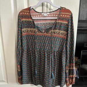 Boho Flowy Top  Lascana by Venus
